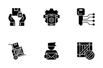 Logistics Delivery Icon Pack