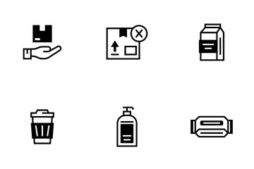 Logistics Delivery Icon Pack