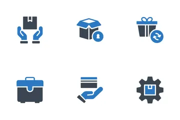 Logistics Delivery Icon Pack