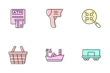 Logistics Delivery Icon Pack