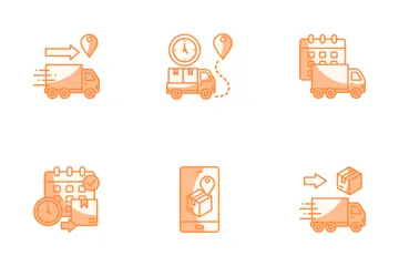 Logistics Management Icon Pack