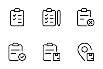 Logistics & Shipping Icon Pack