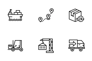 Logistiklieferung Symbolpack