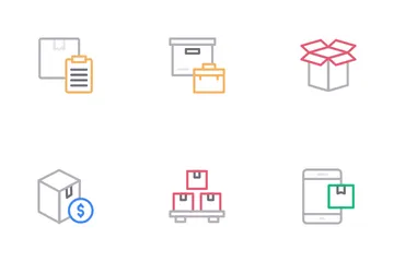 Logistiklieferung Symbolpack