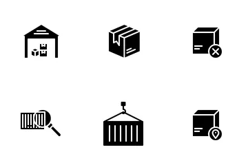 Logistiklieferung Symbolpack