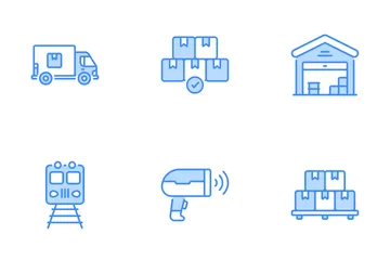 La logistique Pack d'Icônes