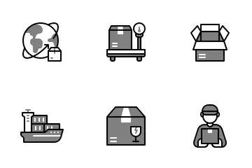 Logistique Pack d'Icônes