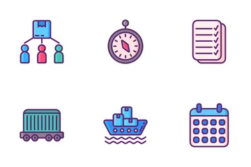 Logistique Pack d'Icônes