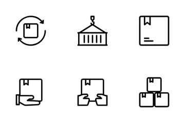 La logistique Pack d'Icônes