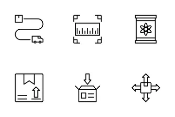 La logistique Pack d'Icônes