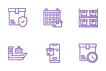 Logistique et livraison Pack d'Icônes