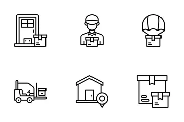 Logistique et livraison Pack d'Icônes