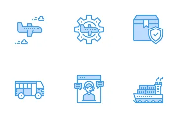 Logistique et livraison Icon Pack