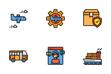 Logistique et livraison Pack d'Icônes