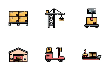 Logistique et livraison Pack d'Icônes