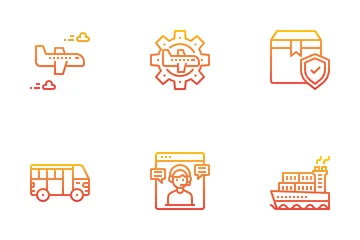 Logistique et livraison Pack d'Icônes