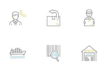 Logistique Pack d'Icônes