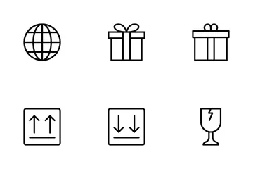 Livraison logistique Pack d'Icônes