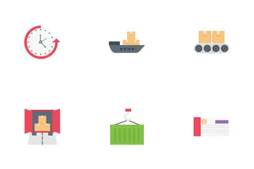 Livraison logistique Pack d'Icônes