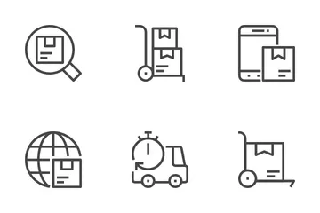 Livraison logistique Pack d'Icônes