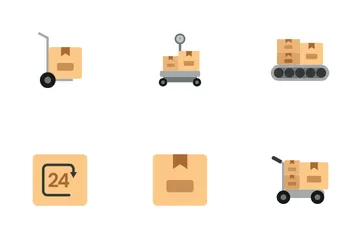 Livraison logistique Pack d'Icônes