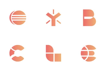 Logotipos de la marca de la empresa Paquete de Iconos