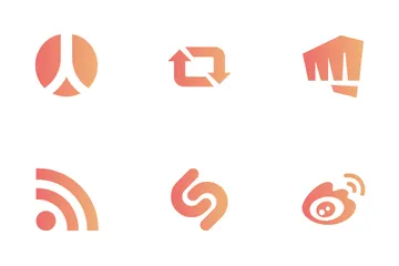 Logotipos de marcas de empresas Icon Pack