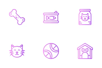 Loja de animais Icon Pack