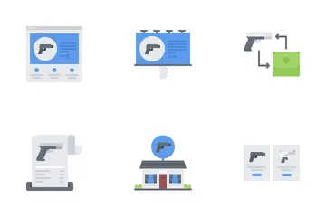 Loja de armas Pacote de Ícones
