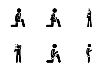 Loop-Widerstandsband Symbolpack
