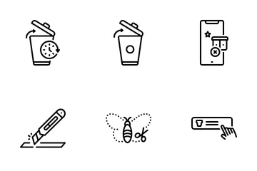 Löschen Symbolpack
