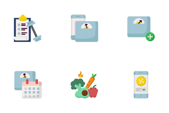 Lose & Gain Weight Icon Pack