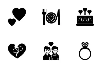 Love And Dating Icon Pack