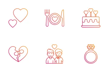 Love And Dating Icon Pack