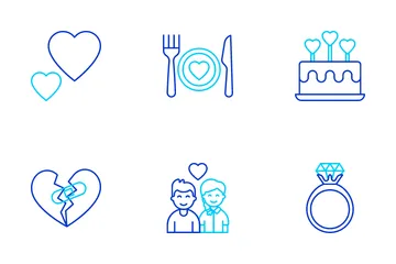 Love And Dating Icon Pack