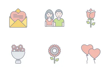 Love And Dating Icon Pack