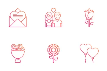 Love And Dating Icon Pack