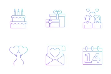 Love And Dating Icon Pack