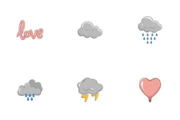 Love And Rain Icon Pack
