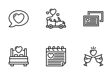 Love And Romance Icon Pack