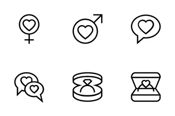 Love And Valentine 3 Icon Pack