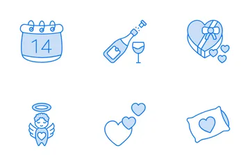 Love And Valentine Day Icon Pack