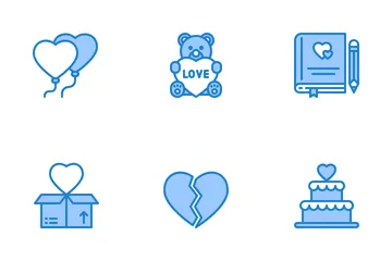 Love And Valentine Icon Pack