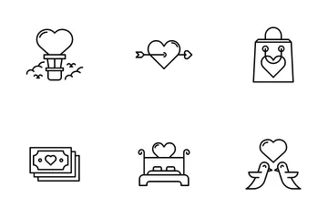 Love And Valentine Icon Pack