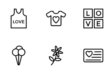 Love And Wedding 1 Icon Pack