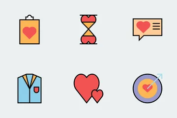 Love And Wedding  Icon Pack