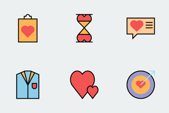Love And Wedding  Icon Pack