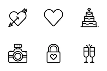 Love And Wedding Icon Pack