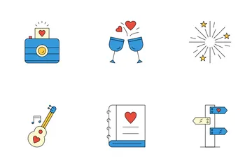 Love And Wedding Icon Pack