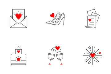 Love And Wedding Icon Pack